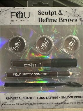 Sculpt & Define Brows Kit - Brown Shades